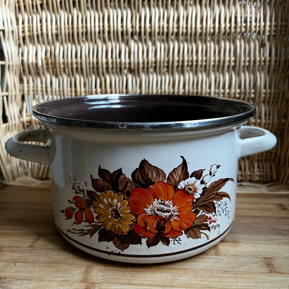 Vintage Metal Pot
